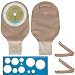 LotFancy 10 Drainable Pouches - Ostomy Bags with Clamps for Colostomy Ileostomy Stoma Care, Cut-to-Fit, One-Piece System, FDA Approved