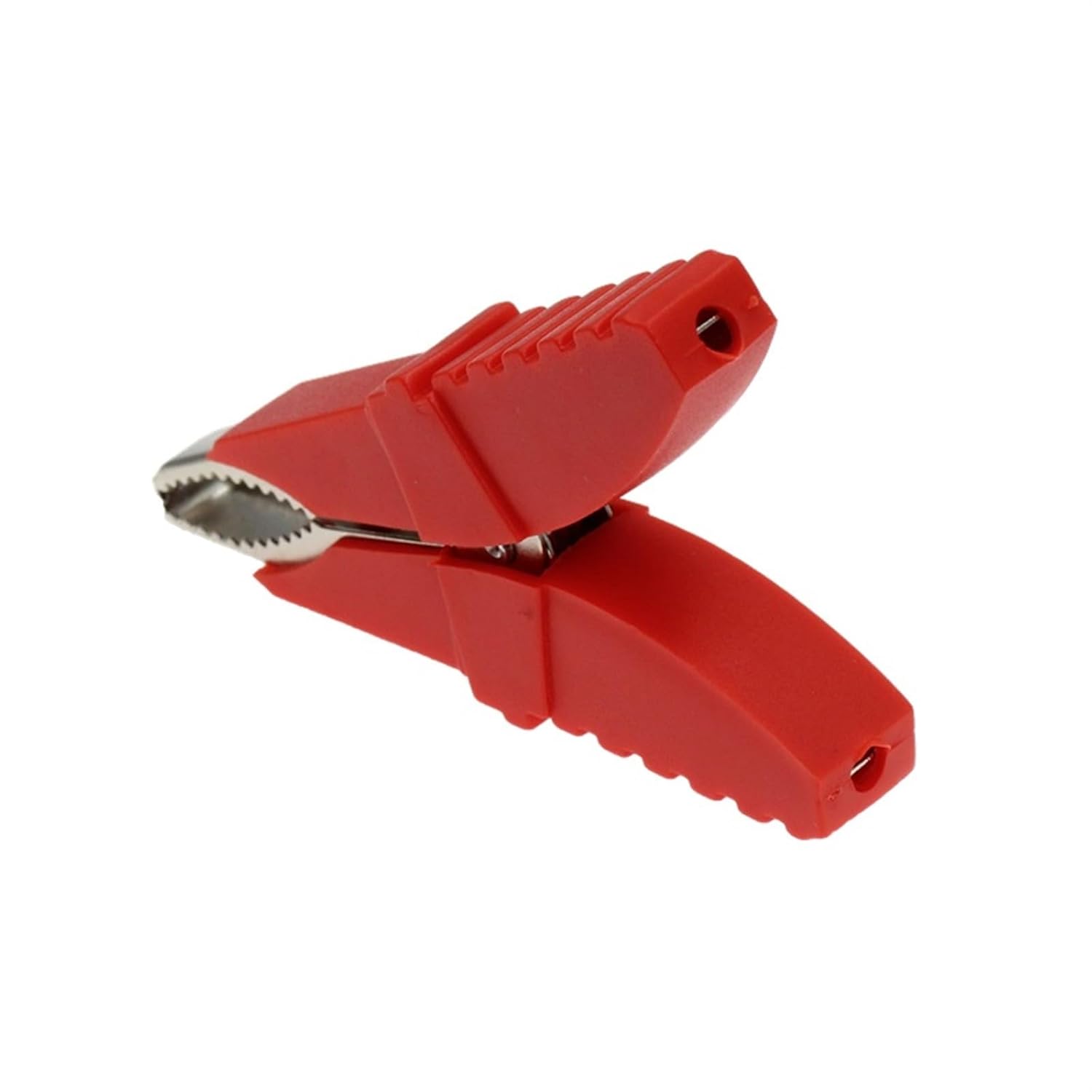 1Pcs Plastic Handle Test Probe Electrical Clips Connector(Green)