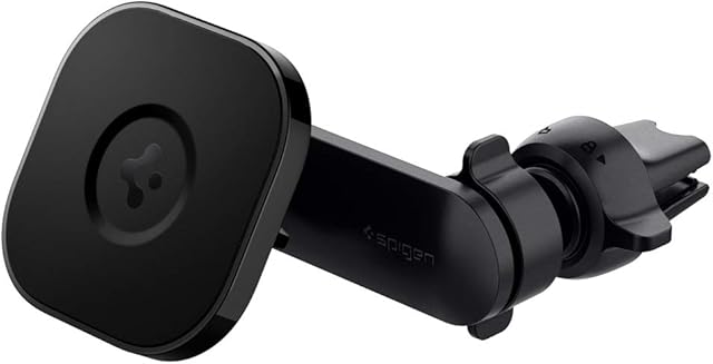 Spigen OneTap Magfit Car Mobile Phone Holder Designed for Magsafe Compatible with iPhone 14 Pro Max, 14 Pro, 14, 14 Plus, iPhone 13 and iPhone 12 Series - OneTap Technology, Airvent