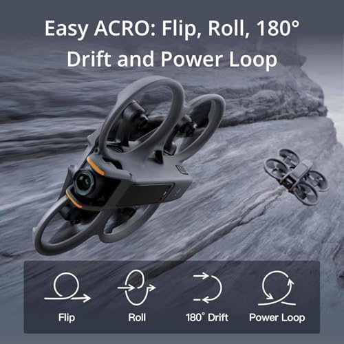 DJI Avata 2 Fly Smart Combo (Three Batteries), FPV Drone with Camera 4K, Immersive Experience, One-Push Acrobatics, Built-in Propeller Guard, 155° FOV, Camera Drone with Goggles N3 and RC Motion 3 by DJI - Image 6