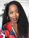 Chantiche Italian Yaki Lace Front Human Hair Wigs for Black Women -Best Brazilian Remy Hair Glueless Lace Wig with Baby Hair 130 Density 16inches Natural Color …