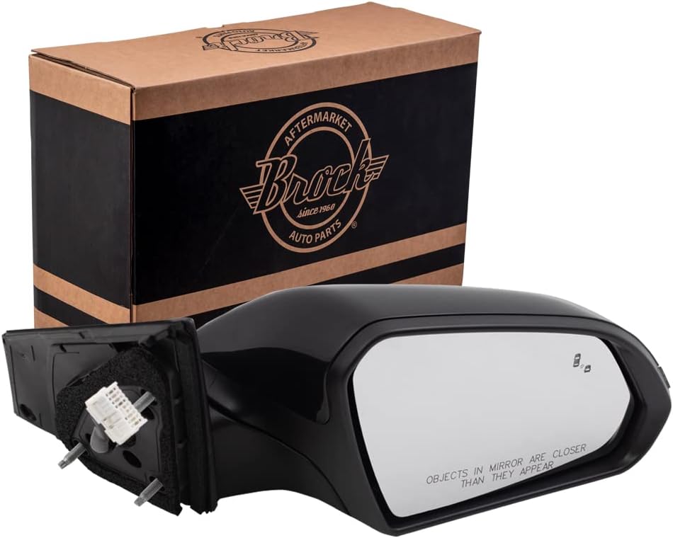 Power Mirror for 2018-2019 Sonata Blind Spot Detection Turn Signal Indicator Heated 87620C2520 Right HY1321238