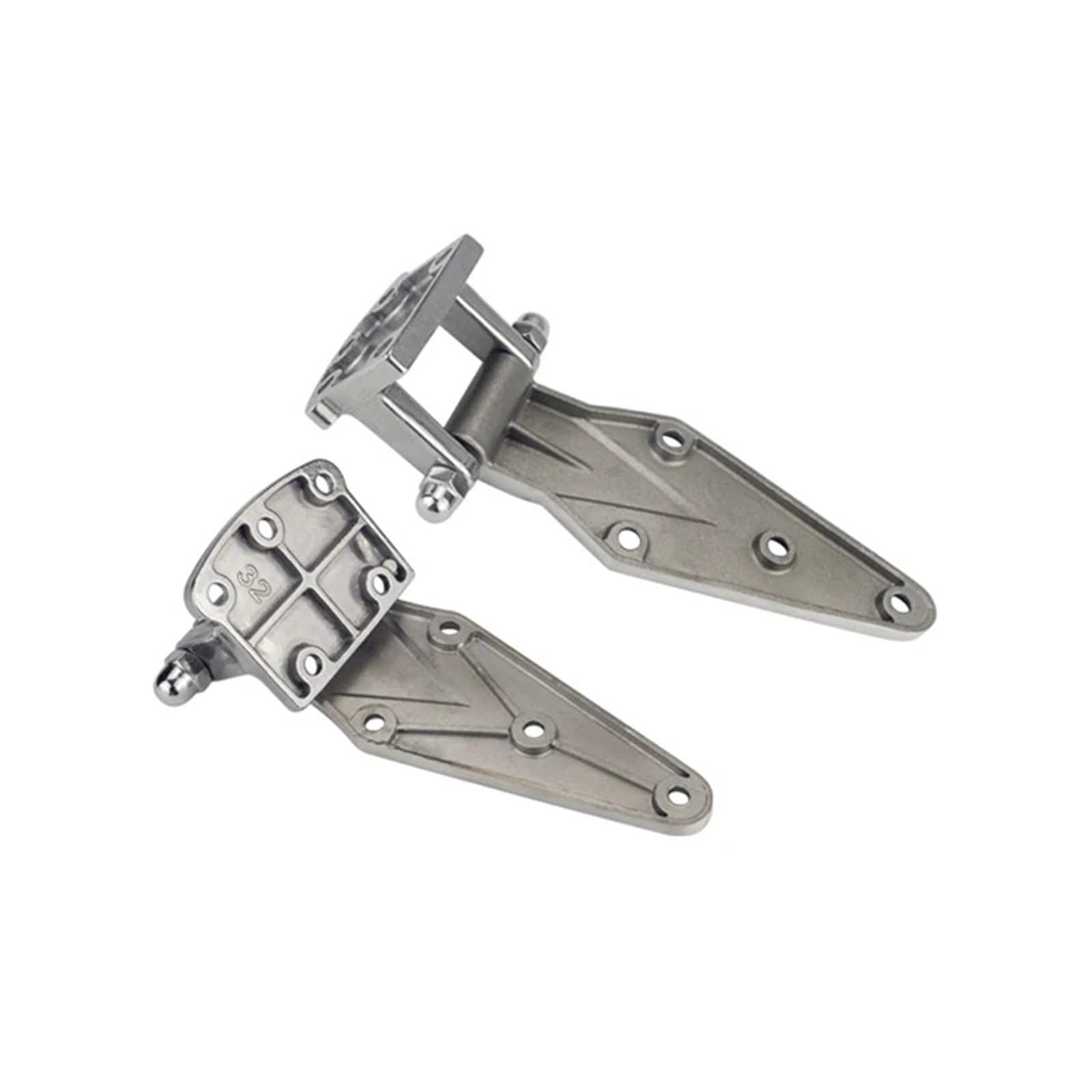 Bisagra de puerta de almacén frigorífico de 6 pulgadas, bisagra de puerta de camión refrigerado(Height 25mm)
