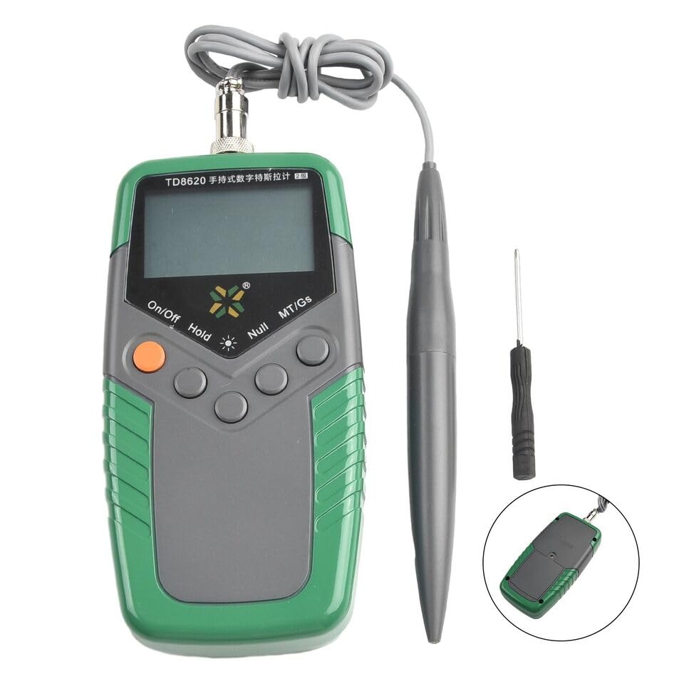 DREAWOO TD8620 Gaussmeter Digital Magnetic Field Tester Fit for Permanent Magnet Material
