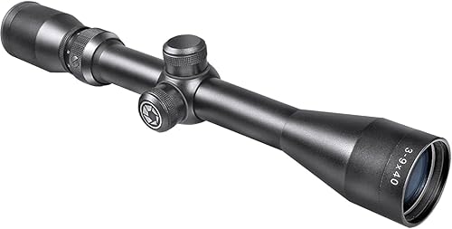 Barska Huntmaster Alcance de rifle – Duradero, impermeable, a prueba de niebla, a prueba de golpes, sin paralaje a 100 yardas, campana ocular de