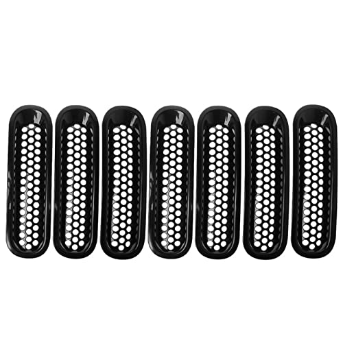 Rejilla para Jeep Wrangler JK: embellecedor de malla frontal para tus rutas de aventura
