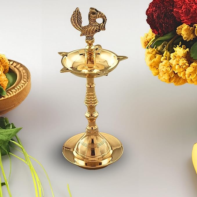 See full amazon price history chart for Sacch | Elegant Brass Peacock Diya for Puja (1 Piece, Gold), 250gms Sacch | Elegant Brass Peacock Diya for Puja (1 Piece, Gold), 250gms (B0CMH8GVKT) Amazon Price History, Amazon Price Tracker