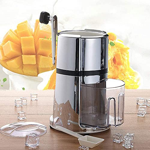 Manuelle Eismaschine Schneekegelmaschine tragbarer Edelstahl-Eisbrecher gewerblicher Haushalt mit manueller Eisschaufel… – Bild 6
