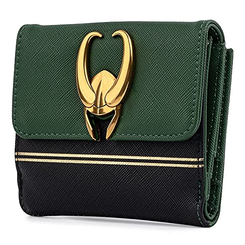 Loungefly Marvel Loki Hardware Wallet with Zip Coin Pouch2
