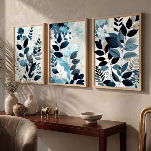 Image of kotart Painting for Wall Decoration - Modern Art Wall Decor Framed Painting for Living Room Bedroom - Framed Wall Posters /Paintings with Frame Set of 3 (Art-6, 13X17 inch)