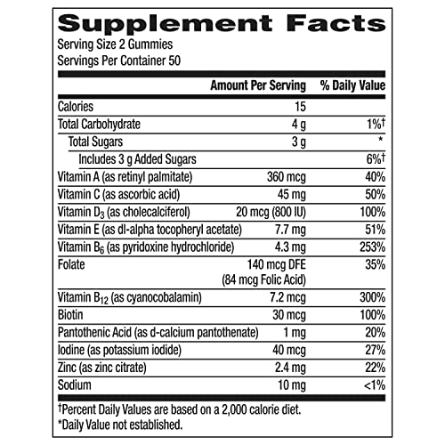 Centrum MultiGummies for Men 18 and Over, 100 Count - image 9