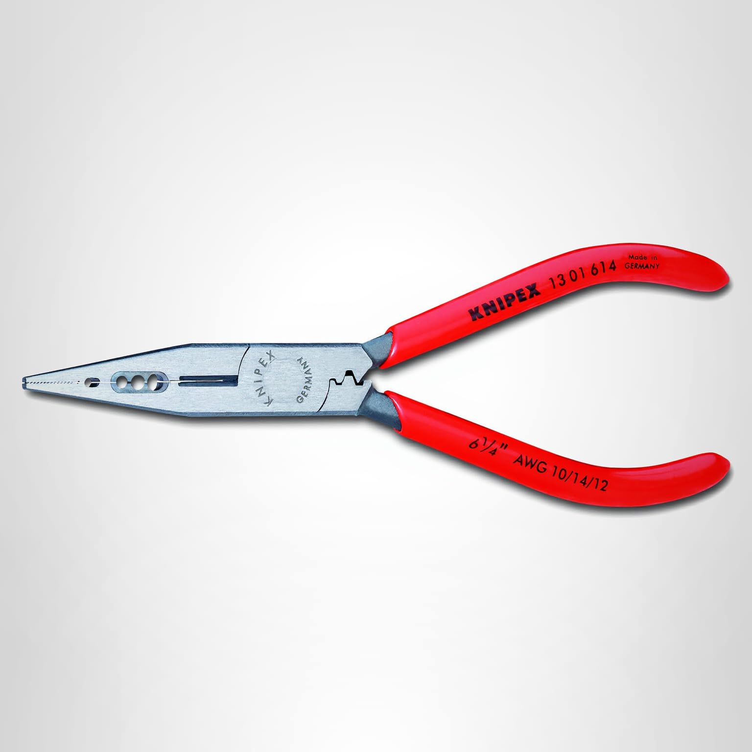 Knipex 13 01 614 SBA, 6 1/4-Inch Electricians' 4-In-1 Pliers