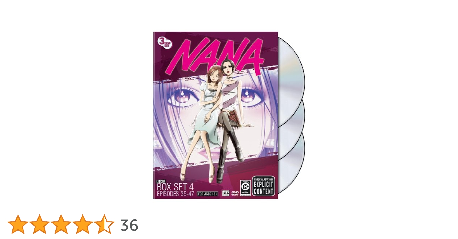 Nana: Box Set 4 (ep.35-47): Amazon.ca: Nana: Movies & TV Shows