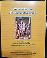 Commentary on Nama Ramayana 1532305702 Book Cover