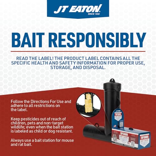 Jt Eaton 709-Pn Bait Block Anticoagulant Rodenticide, Peanut Butter Flavor, For Mice And Rats thumb #5