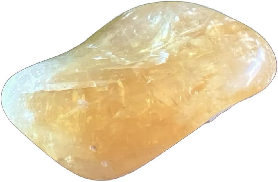 レインボー シトリンクォーツ タンブル 原石 握り石