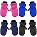 Yumimi Kinder Boxhandschuhe,Kinder Winterhandschuhe Älteres Kind Warm outdoor Skihandschuh für Laufen (B, 18 * 9cm)