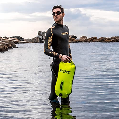 SEAC, Safe Dry, Boa Gonfiabile da Nuoto, 36 x 72 cm, 28 lt Unisex Adulto, Giallo, Taglia unica - 2