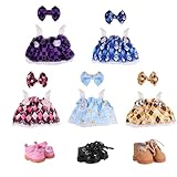 Ezcora Doll Costume, 5 Pack Clothes for 6