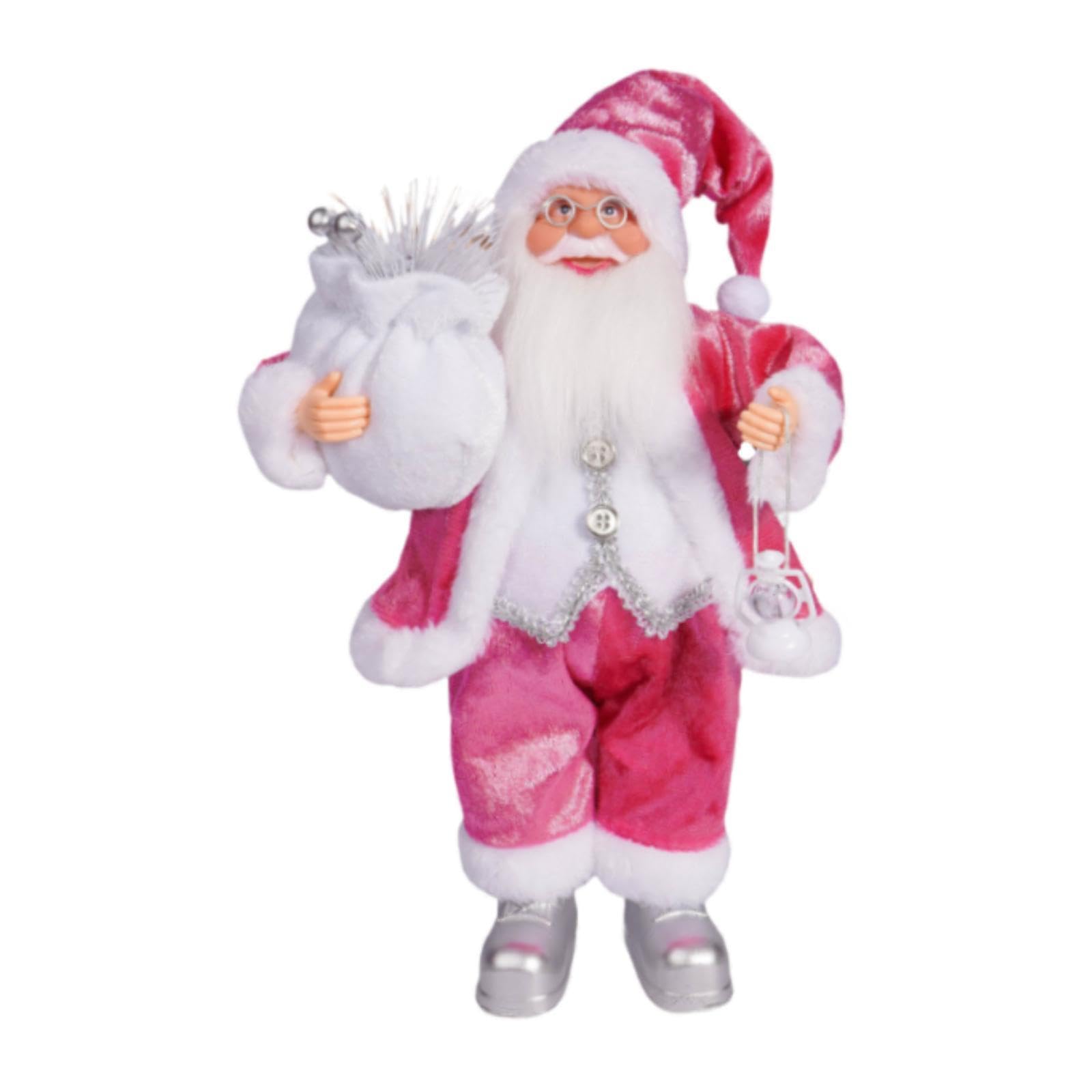 Amazon.co.jp: Generic クリスマスサンタの置物、人形アクセサリー