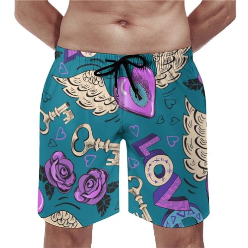 Swim trunk homme ailes d'amour pour vos journées de vacances d'été