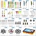 PLUSINNO 137 PCS Fishing Lures and 397pcs Fishing Accessories Kit, Hooks, Weights & Other Accessories, Fishing Bait Lure Gear Kit Gift for Men Bass Freshwater