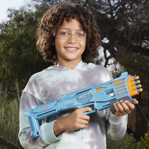 Nerf Elite 2.0 Tetrad QS-4 Blaster Review Includes Darts and 4 Barrel Fun - Image 2