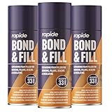 3X BH Bond and Fill Expanding Foam Sealant, Waterproof, Quick Setting, for Walls and Gaps, no Tools Required, 500ML each, Pack of 3