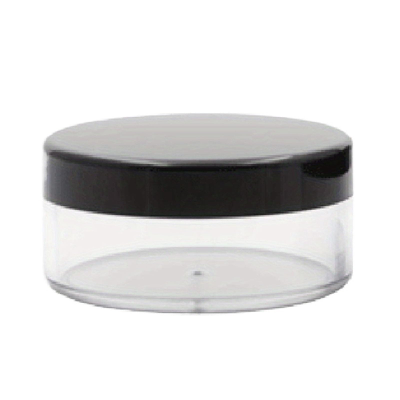 ortable Plastic Powder Jars 16pcs 30g/50g Plastic Loose Powder Jar with Sifter Empty Cosmetic Container Makeup Compact Portable Box