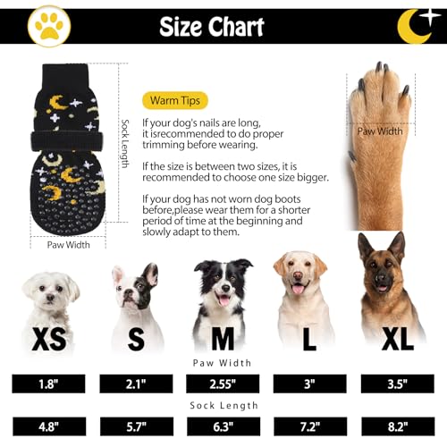 Protections de pattes anti-torsion et anti-glisse pour grand chien - 3