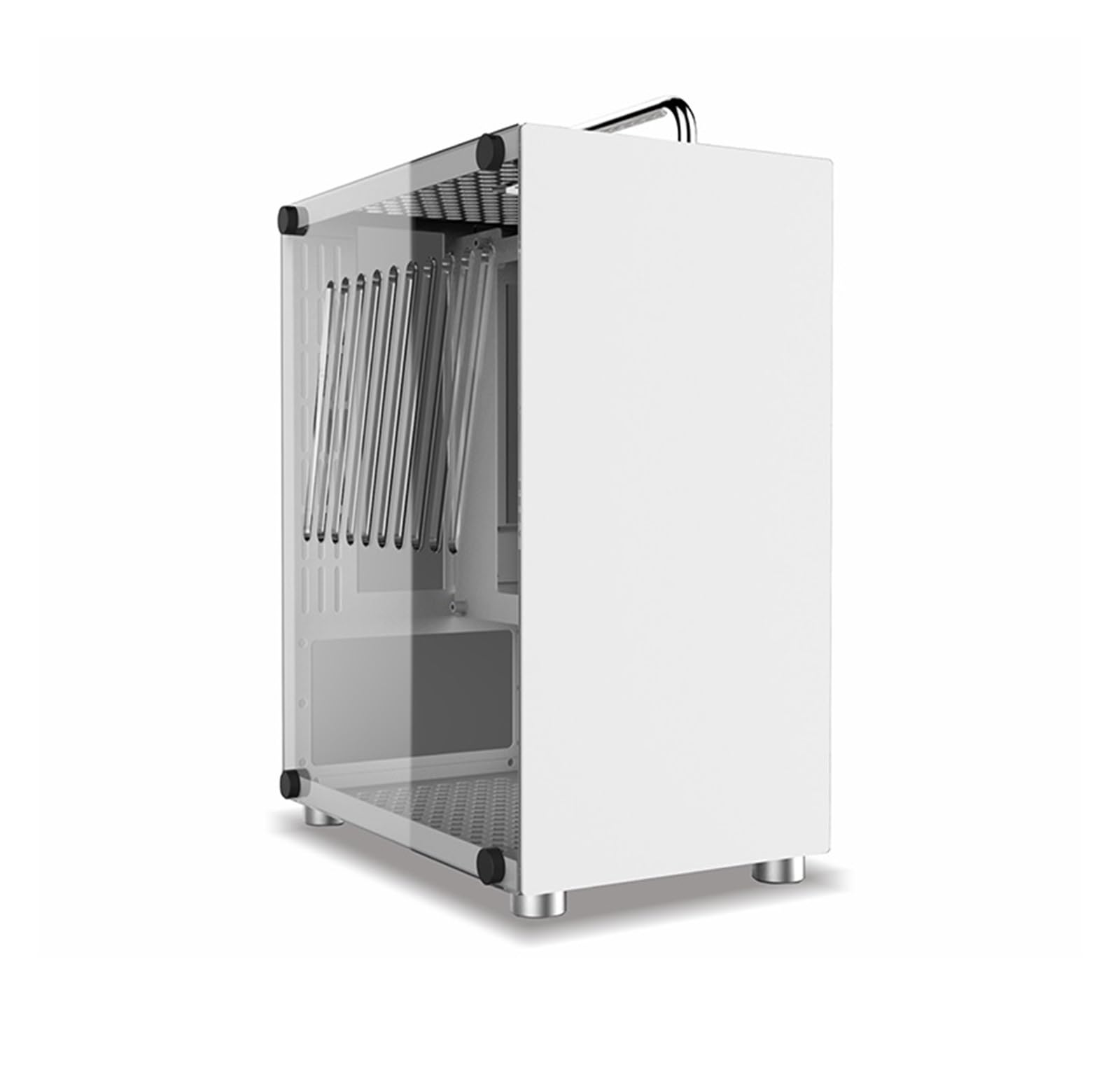 Amazon.co.jp: コンピュータケース ミニ ITX ケースゲームコンピュータ