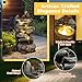 MAGIC UNION 6-Tier Cascading Rock Water Fountain, 27