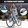 EVERCROSS EK28 28" Electric Bike for Adults, 500W Electric Mountain Bike with 36V 12AH Battery, 60 Miles Range & 20 MPH Ebike, 7 Speeds Electric Bicycle and Removable Li-ion Battery, UL 2849 #4