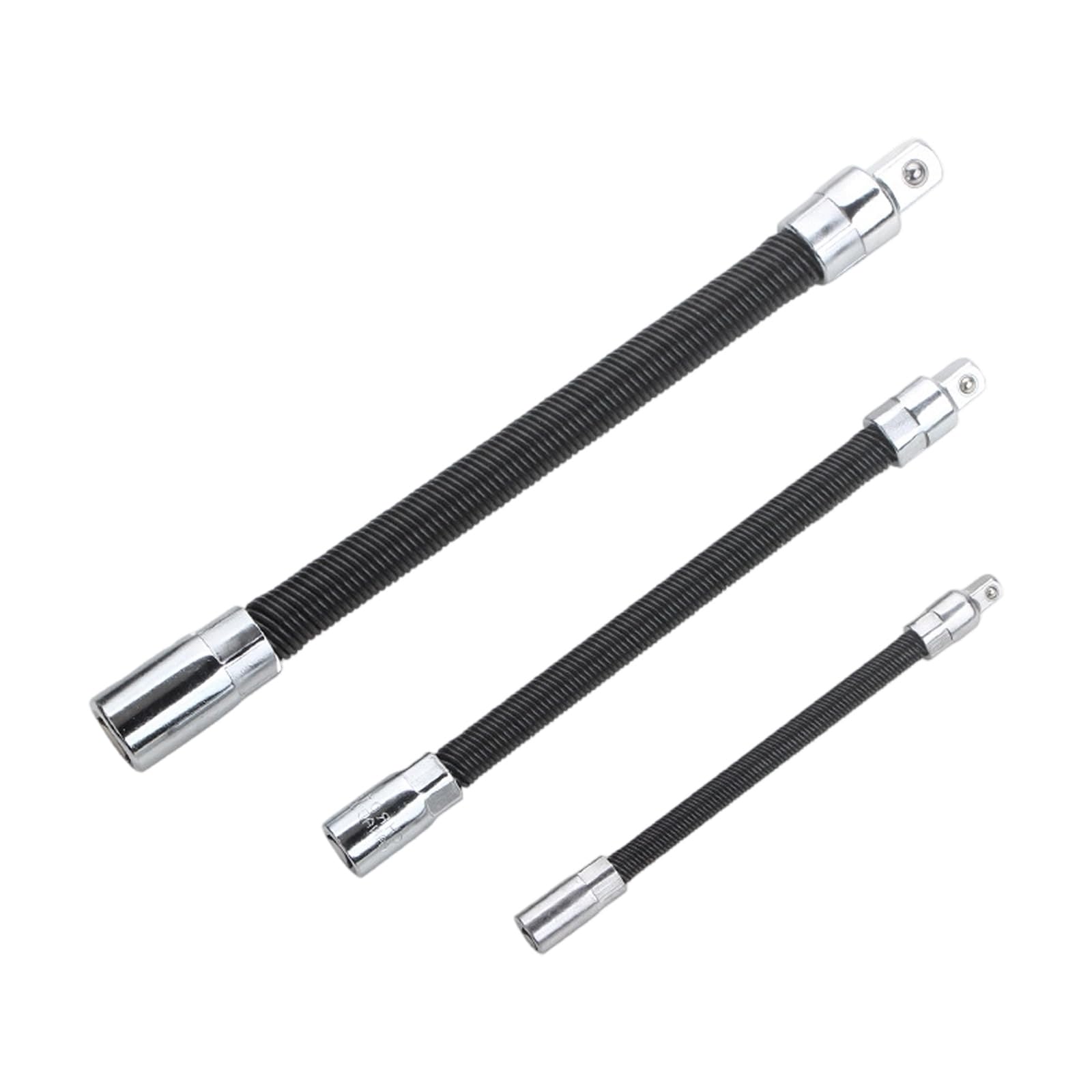 Llave de trinquete extensión de resorte y varilla de conversión para mecánica automotriz