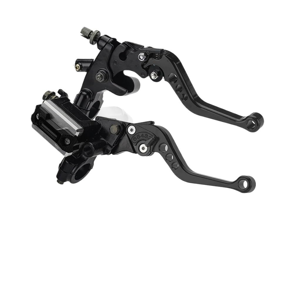NHGFdfs Motorcycle Clutch Brake Lever Universal 7/8" 12.7mm Motorcycle Hydraulic Master Cylinder CNC Brake Clutch Pump Levers for Ho&nda