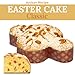 Italian Colomba di Pasqua with Candied Fruit - 26.5 Oz, 750gr - Colomba Italian Eatser Cake by Pasticceria Fraccaro 1932, with Sugar Glaze and Almonds on Top - Artisanal Wrapping
