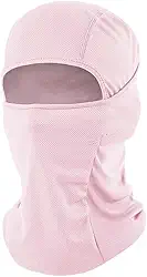 Máscara de esqui Balaclava para homens e mulheres – Capa facial de inverno à prova de vento e proteção UV de verão para ciclismo, motocicleta, esportes na neve