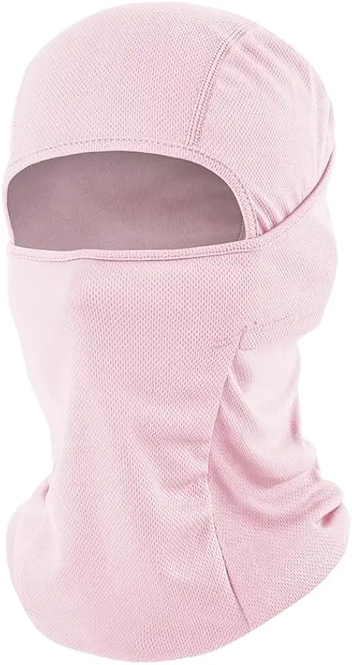Máscara de esqui Balaclava para homens e mulheres – Capa facial de inverno à prova de vento e proteção UV de verão para ciclismo, motocicleta, esportes na neve