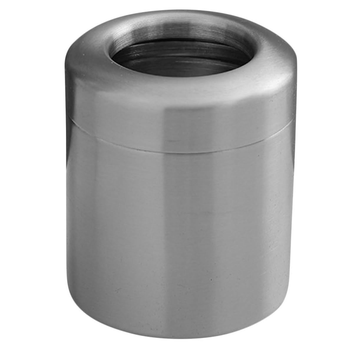 Cubo de Basura Pequeño de Acero Inoxidable Plata 1, 5 L