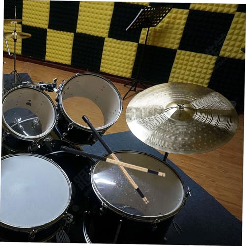 Baquetas HANABASS para Jazz y Música Folk, Ligeros y de Bajo Volumen, Cepillos de Varillas, Color Negro miniatura 4