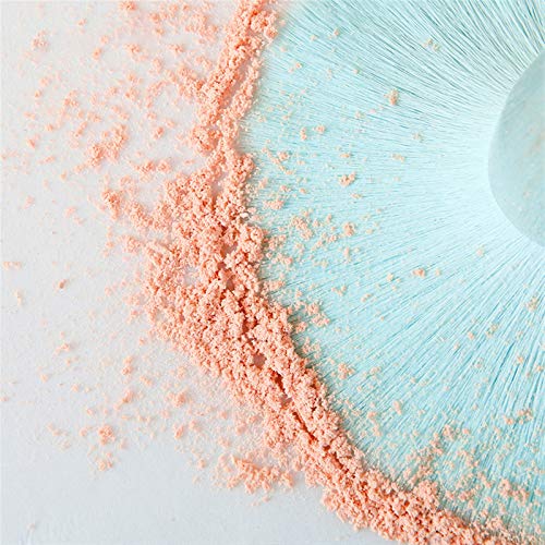 Pinceaux de maquillage bleus avec support, une idée cadeau idéale - 3