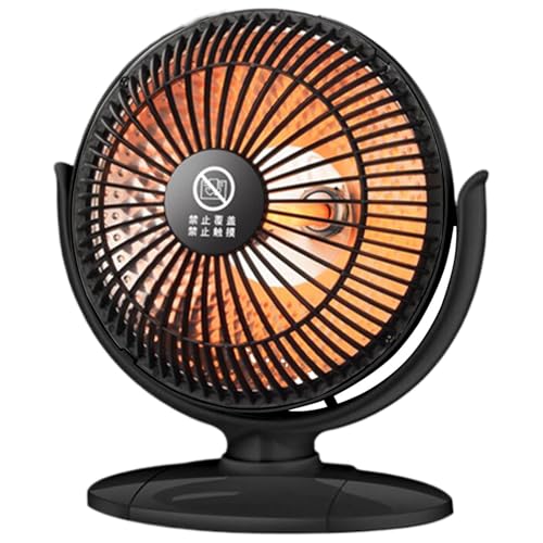 Stufa da ufficio - Stuƒa portatile da 200 W | Stufa elettrica compatta | Home office leggero e confortevole dal punto di vista termico | Elettrodomestico da ufficio compatto da 200 W | Soggiorno camer