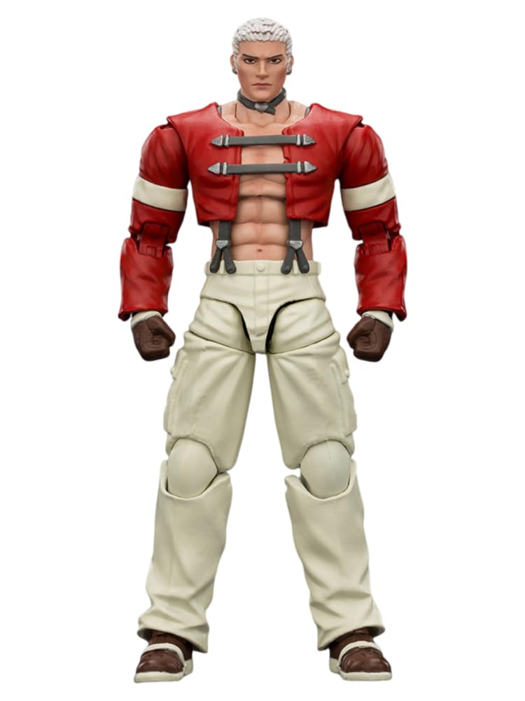 JOYTOY SNK 1/18 Action Figure KOF '98UM Orochi Team Yashiro Nanakase 4.8" Painted Finished Model Collectible Figurine Gifts