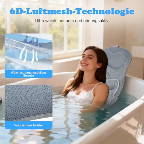 Coussin de bain complet pour soulager le mal de dos