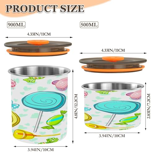 Contenedor Hermético para Café 17oz Acero Inoxidable miniatura 3