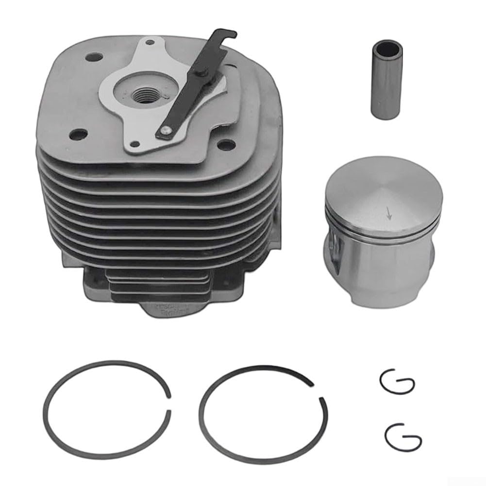 Zestaw cylindrów 62 mm do wymiany silnika piły łańcuchowej MS090 ze zoptymalizowaną geometrią otworu wspomagającą efektywne przetwarzanie mieszanki paliwowej powietrza