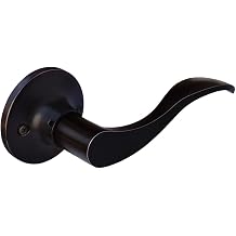CONSTRUCTOR CON2891 Dummy Right Lever Door Prelude Handle Lock Set, Oil Rubbed Bronze