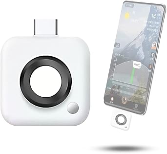 UV Test Camera, Detachable UV Lamp, A Connectable UV Camera for Smartphone Only Android - Type C Micro USB, View Sunscreen Coverage, Check Sunscreen Application and Track Sun Damage