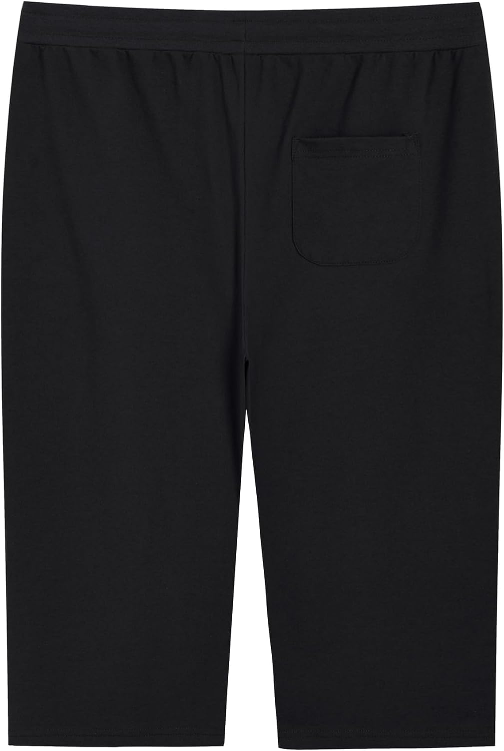 Weintee Women's Plus Size Petite Cotton Capri Pants with 3 Pockets - Image 2