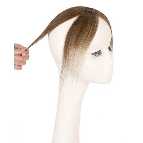 TESSHAIR Bangs Hair Clip Human Hair, 100% Remy Human Hair,